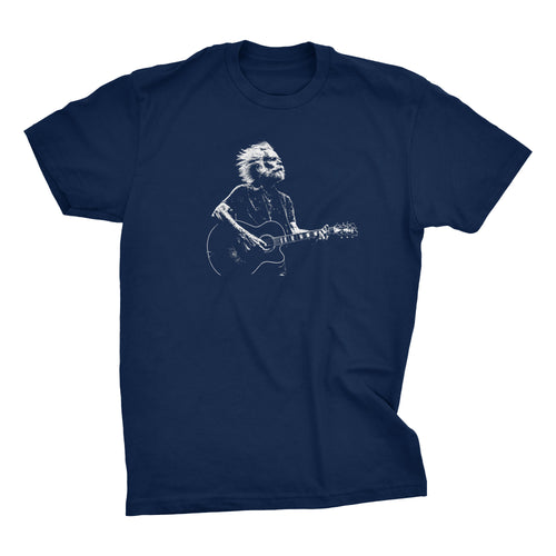 Bob Weir Silhouette Graphic T-Shirt – Front and Back print | Premium Ringspun Tee