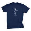 Jerry Garcia Eyes Shakedown Style Graphic T-Shirt – Front and Back Print Festival Tee
