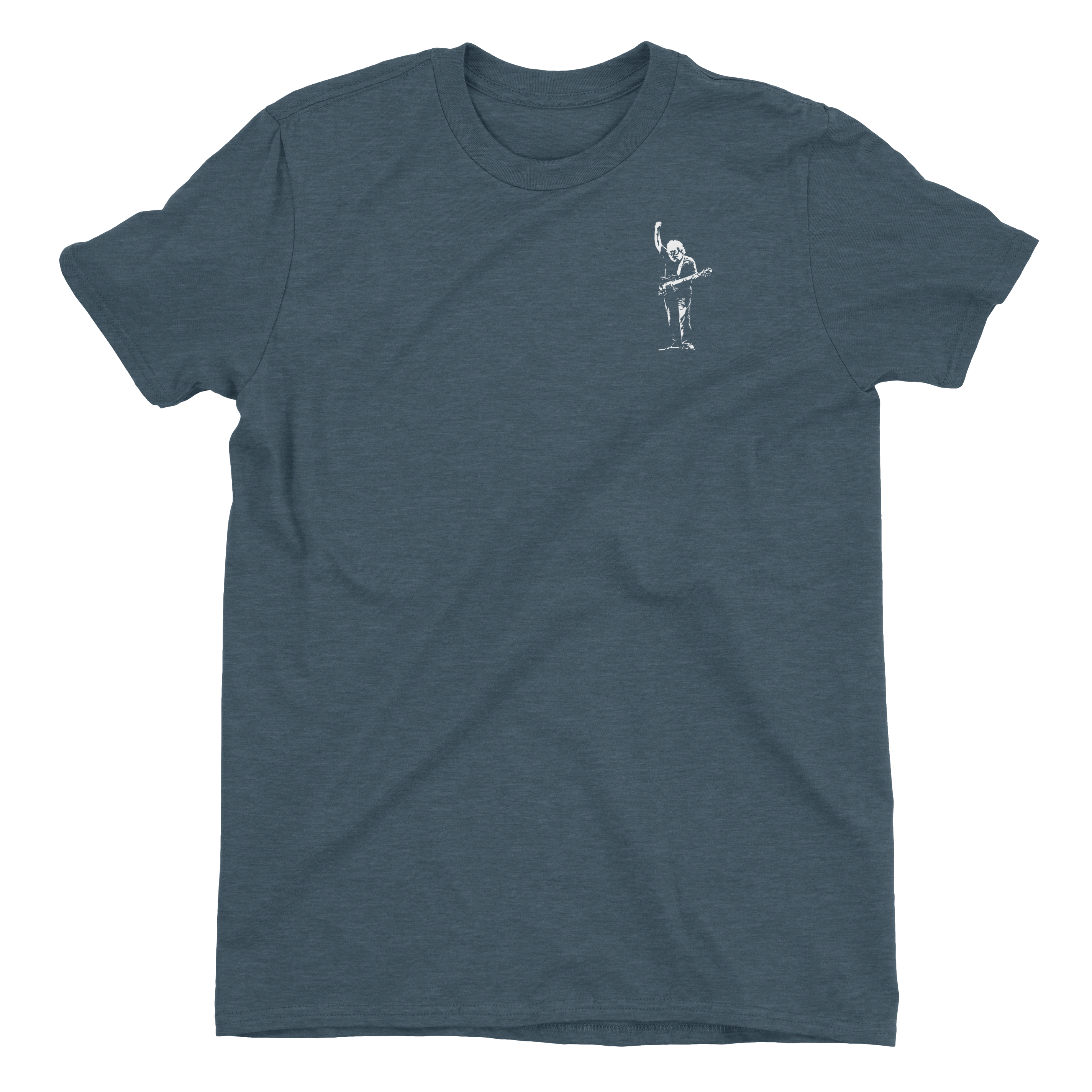 Jerry Garcia Tribute left chest t-shirt Icon Shakedown Tee
