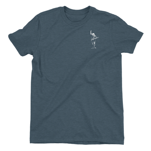 Grateful Dead inspired Jerry Garcia Tribute Left Chest t-shirt JGB
