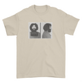 Jerry Garcia Mugshot Shakedown Street Style Graphic T-Shirt – Front Back Print Festival Tee