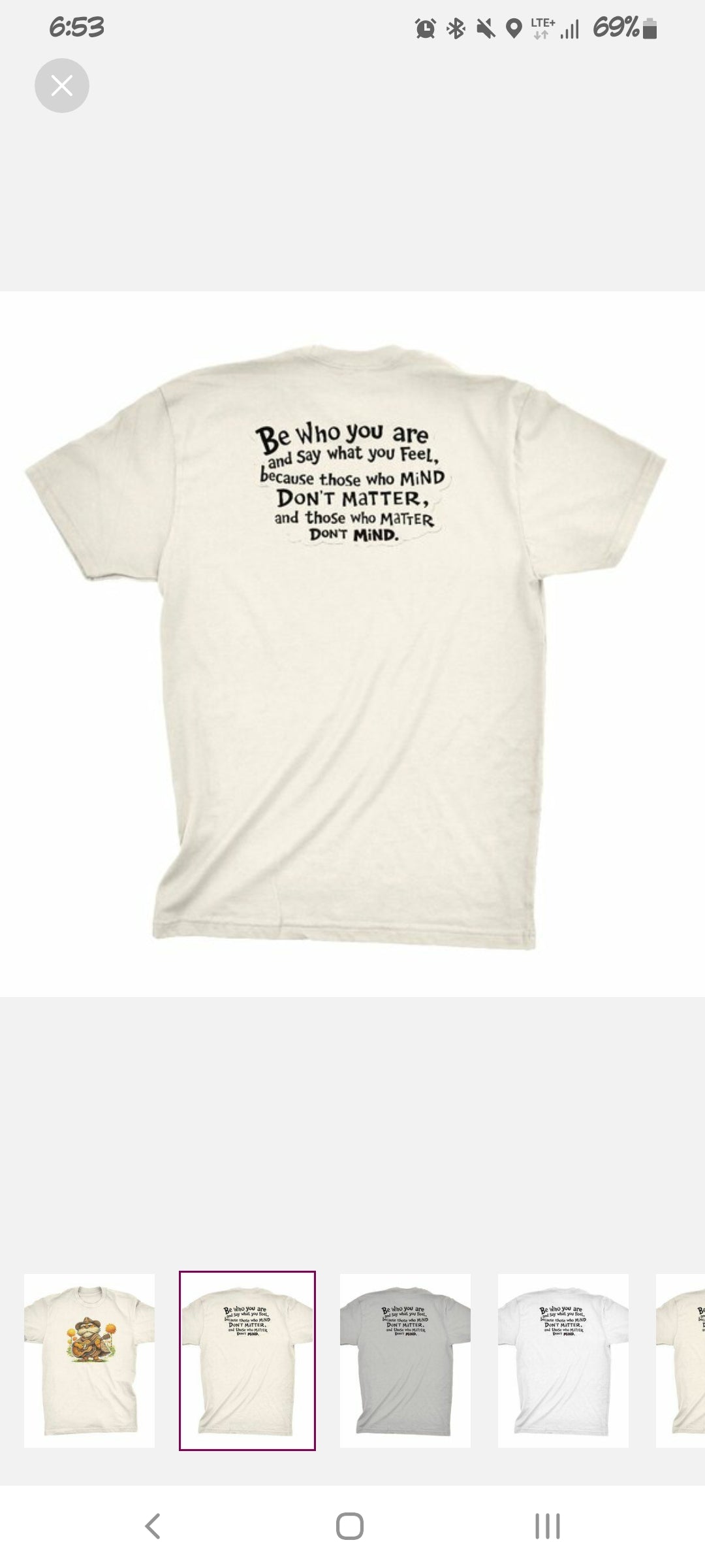 Bob Weir Lorax inspired t-shirt Grateful Dead Tribute Shakedown Lot T-Shirt