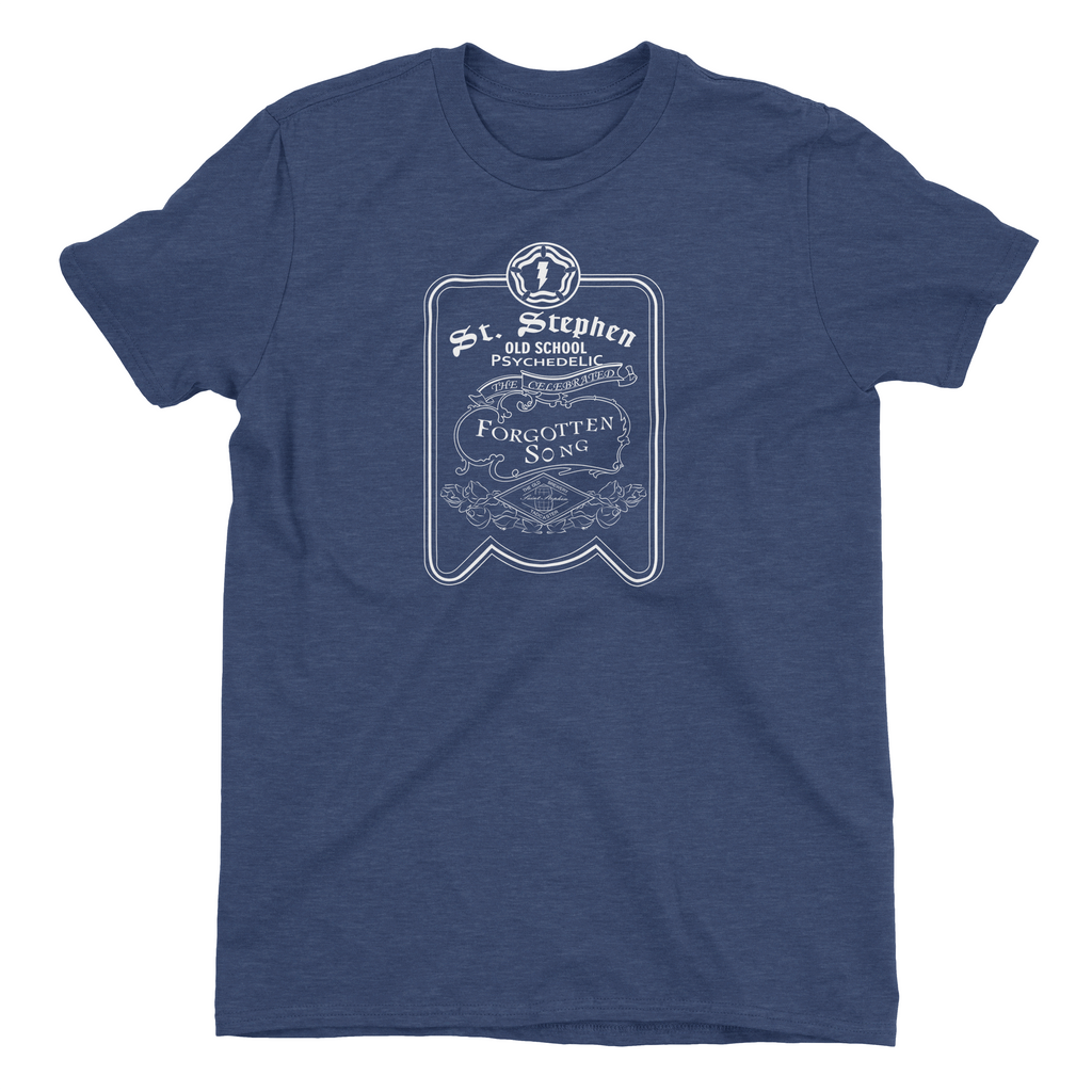 Jerry Garcia St Stephen Shakedown Street Style Graphic T-Shirt – Front Back Print Festival Tee