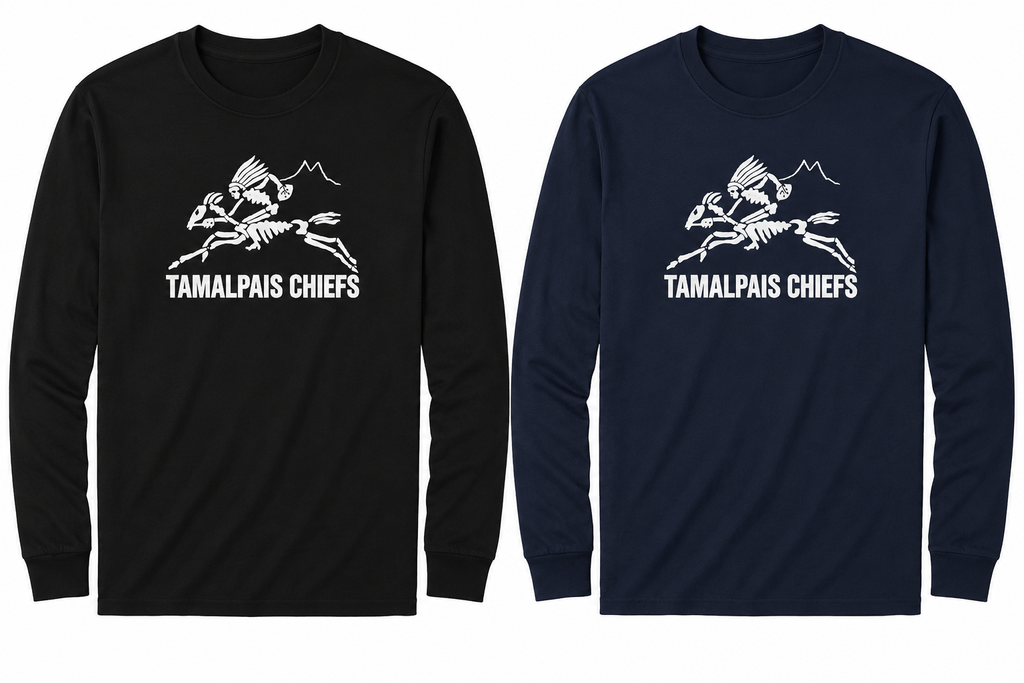 Tamalpais Chiefs Bobby Weir T-shirt Long Sleeve Flag Football gear Next Level