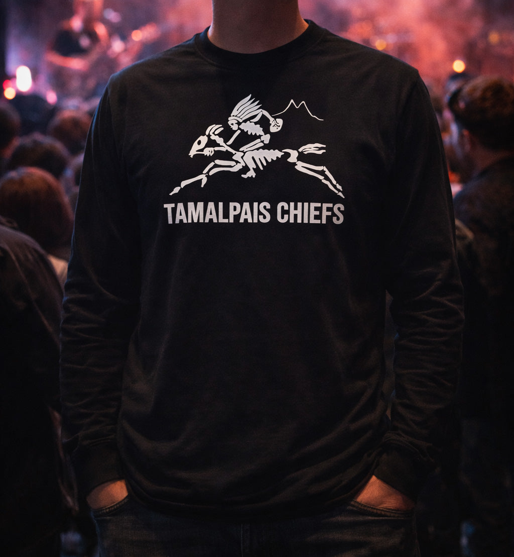 Tamalpais Chiefs Bobby Weir T-shirt Long Sleeve Flag Football gear Next Level