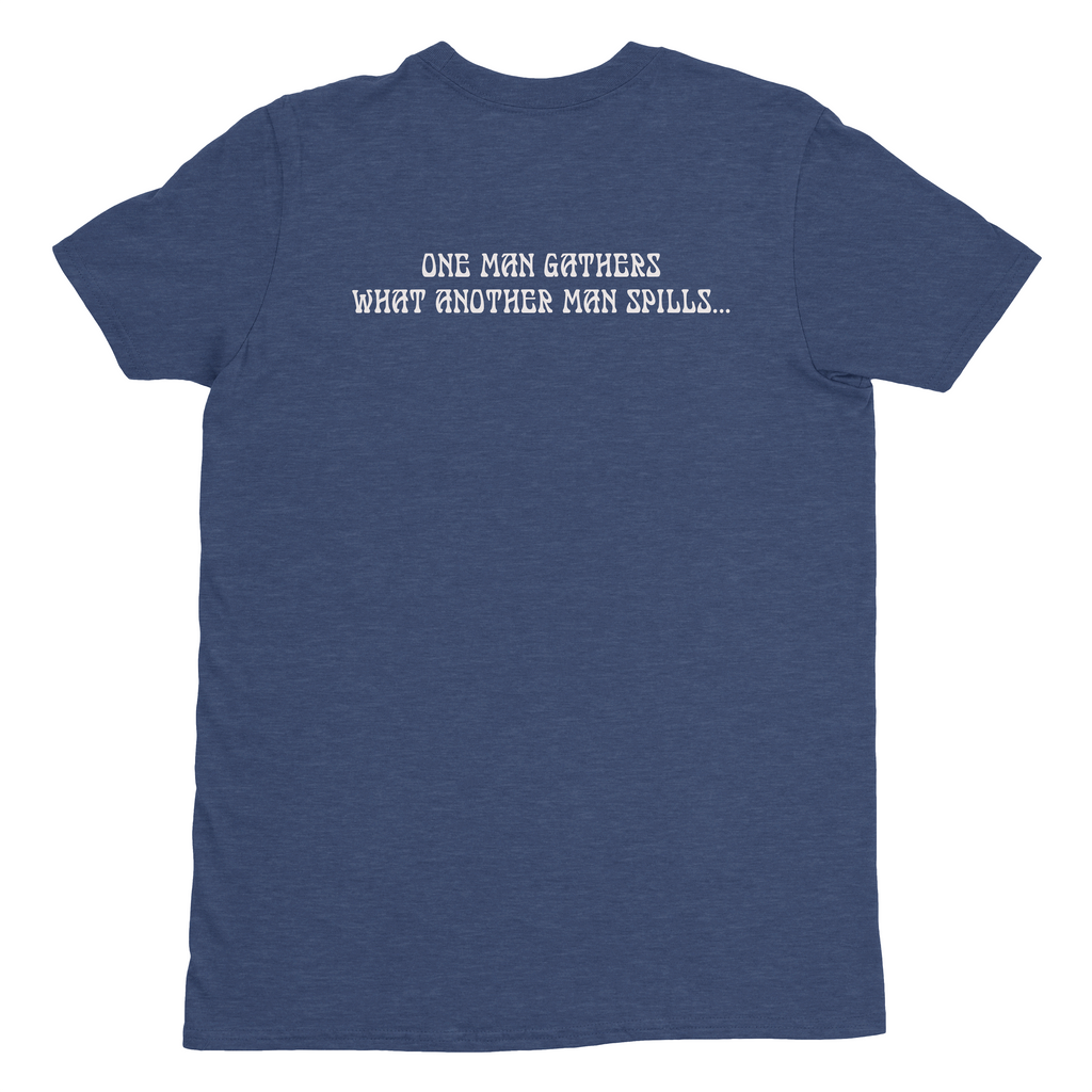 Jerry Garcia St Stephen Shakedown Street Style Graphic T-Shirt – Front Back Print Festival Tee